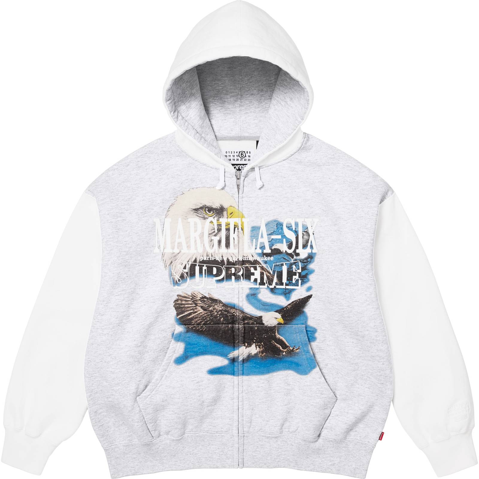Supreme®/MM6 Maison Margiela Eagle Zip Up Hooded Sweatshirt