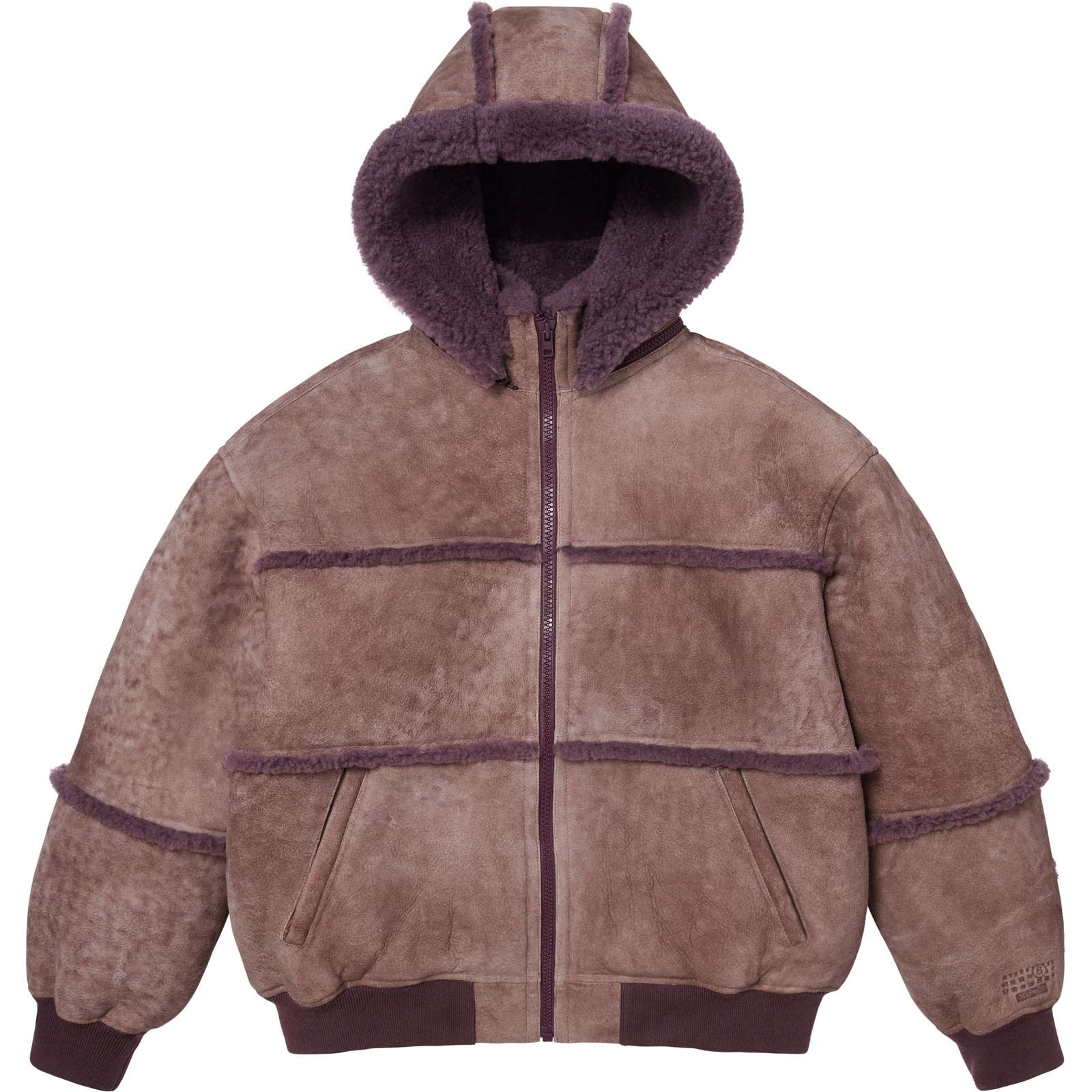 Supreme®/MM6 Maison Margiela Hooded Shearling Bomber Jacket