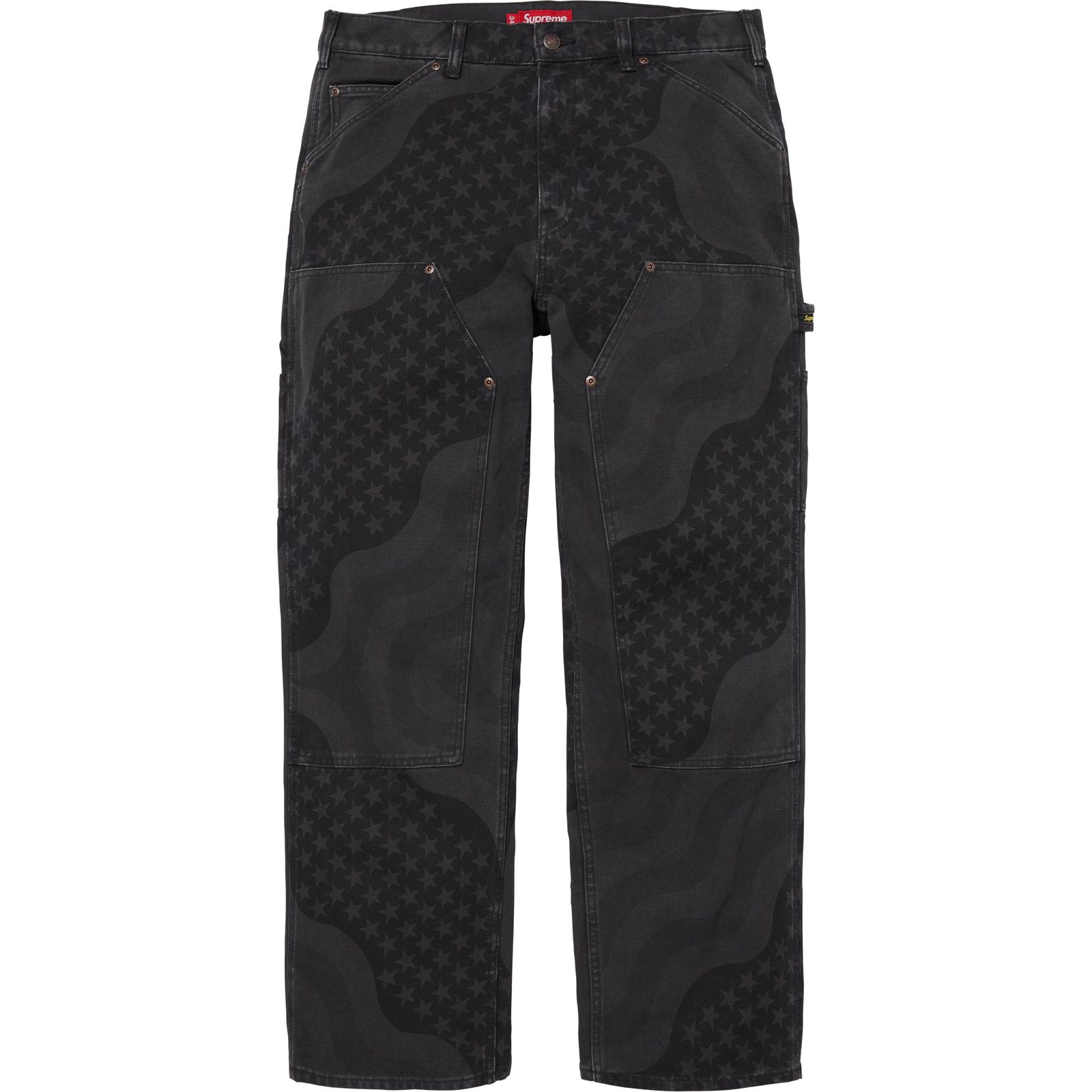 Flag Double Knee Painter Pant