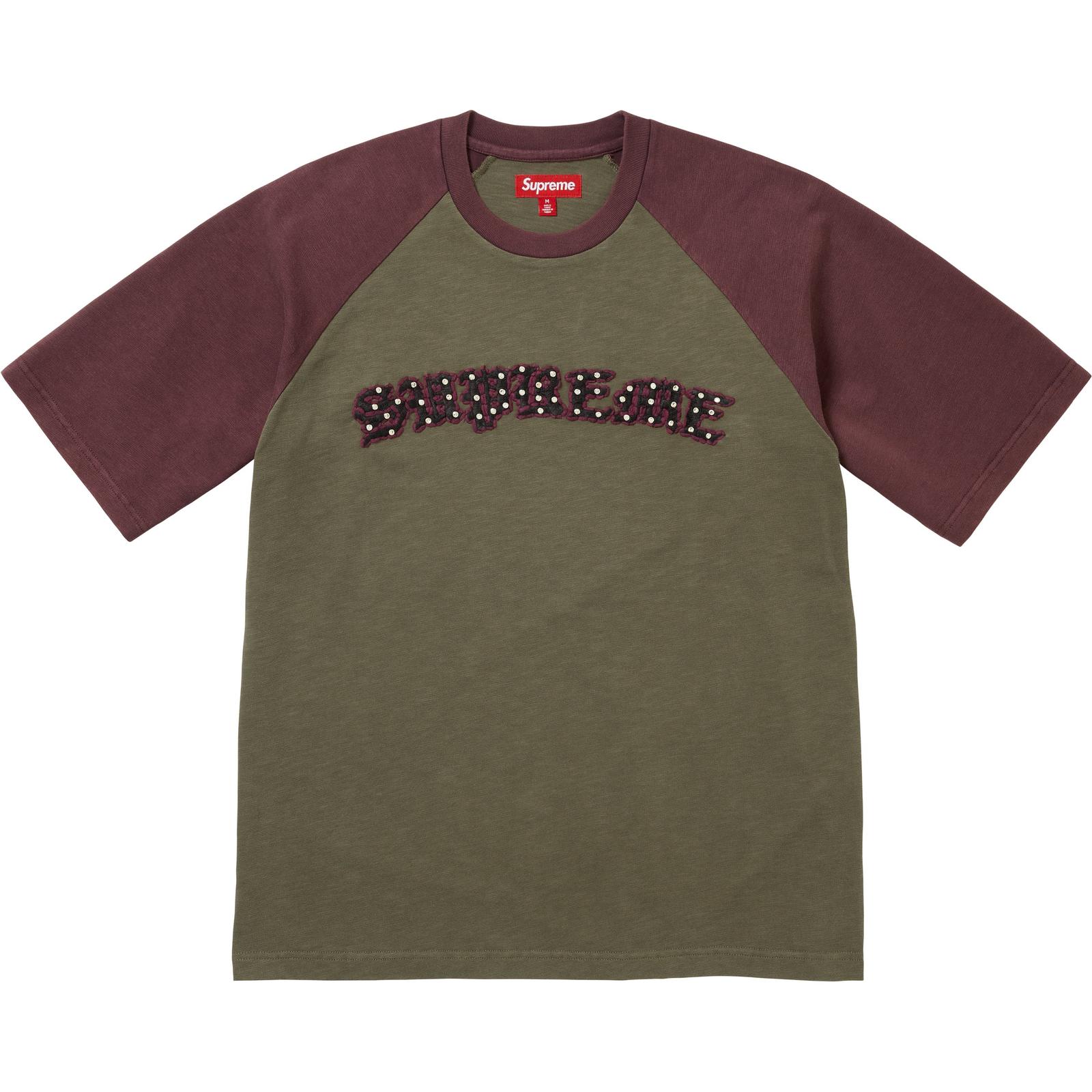 Rhinestone Raglan S/S Top