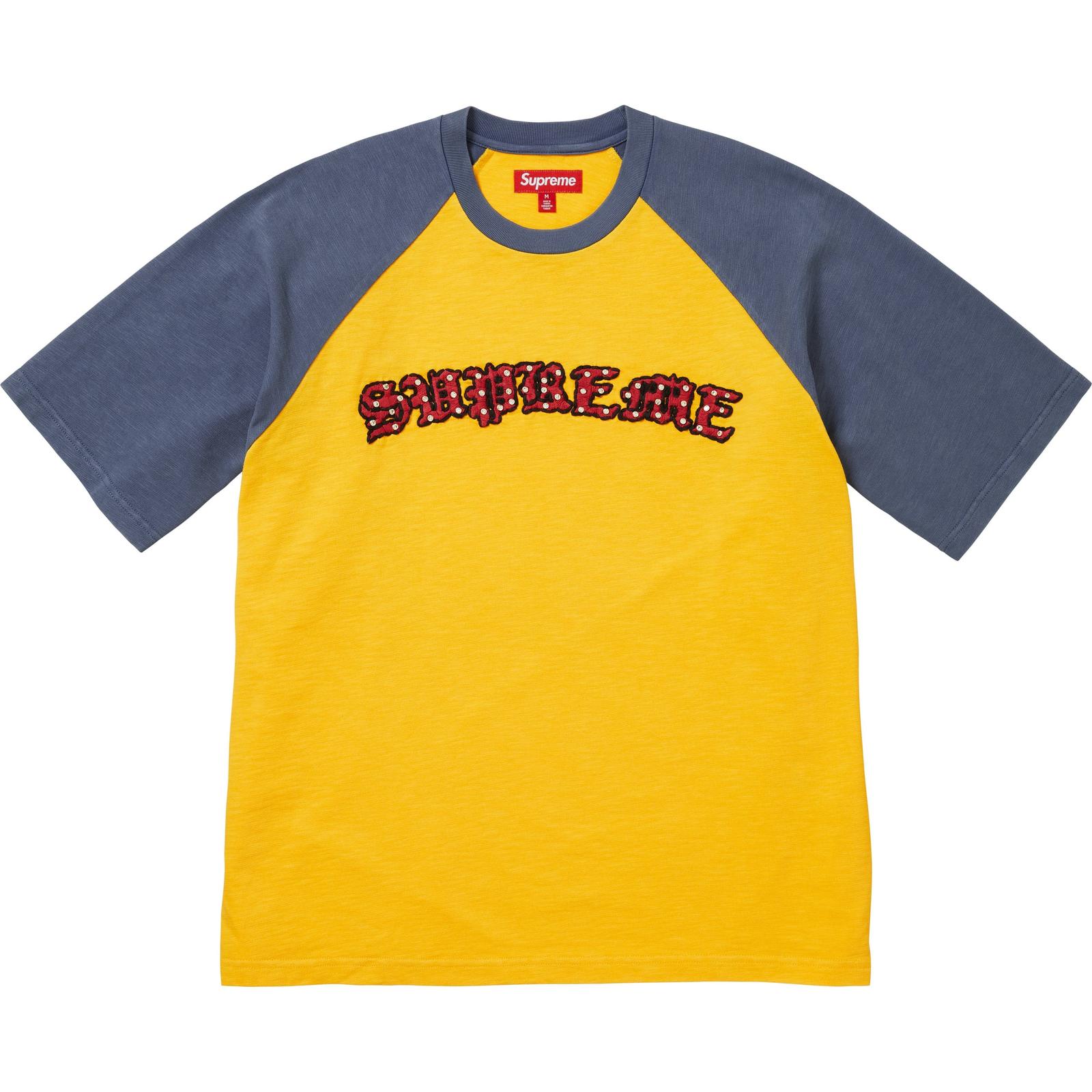 Rhinestone Raglan S/S Top