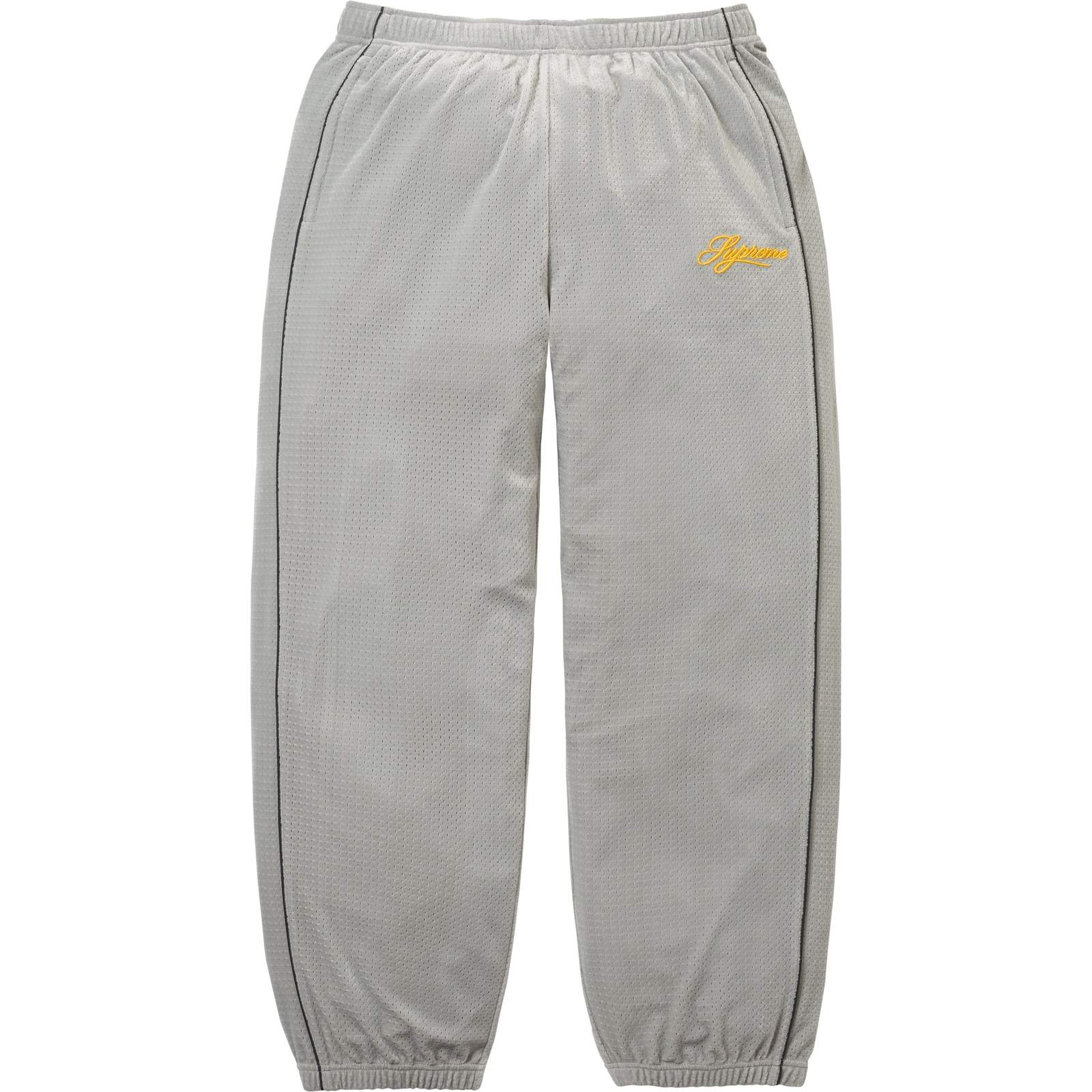 Velour Mesh Track Pant