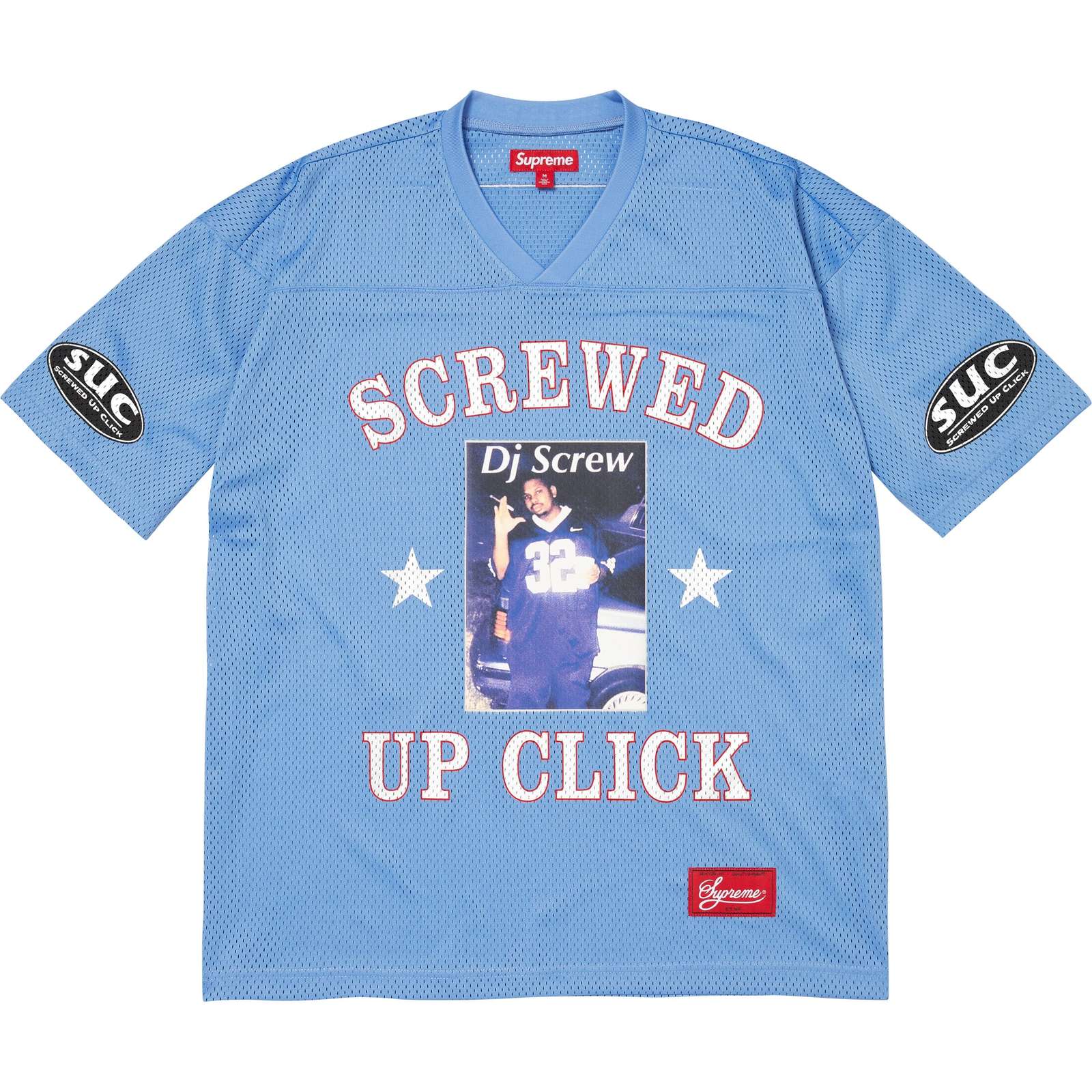 Supreme/DJ Screw Football Jersey
