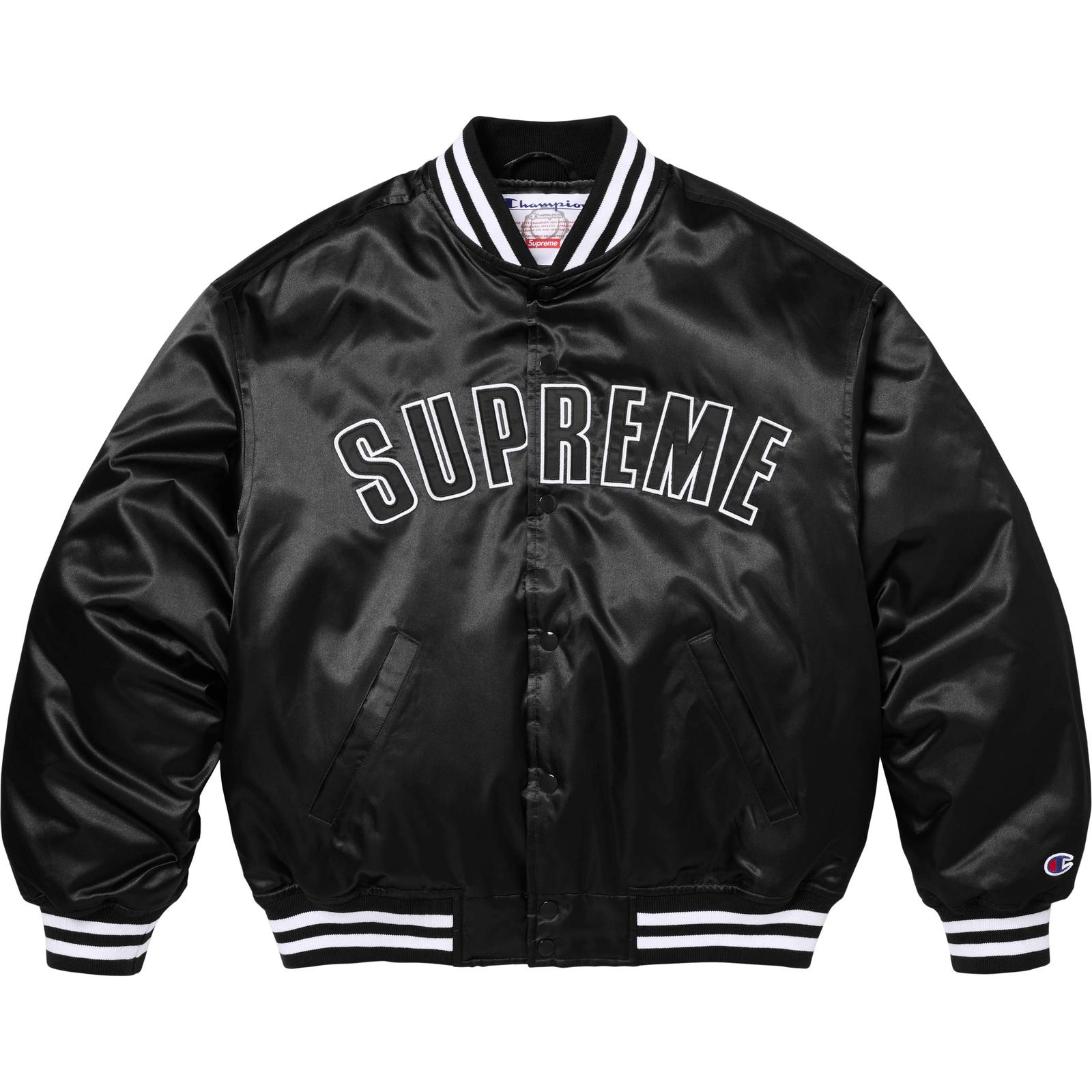 Supreme®/Champion® Satin Varsity Jacket