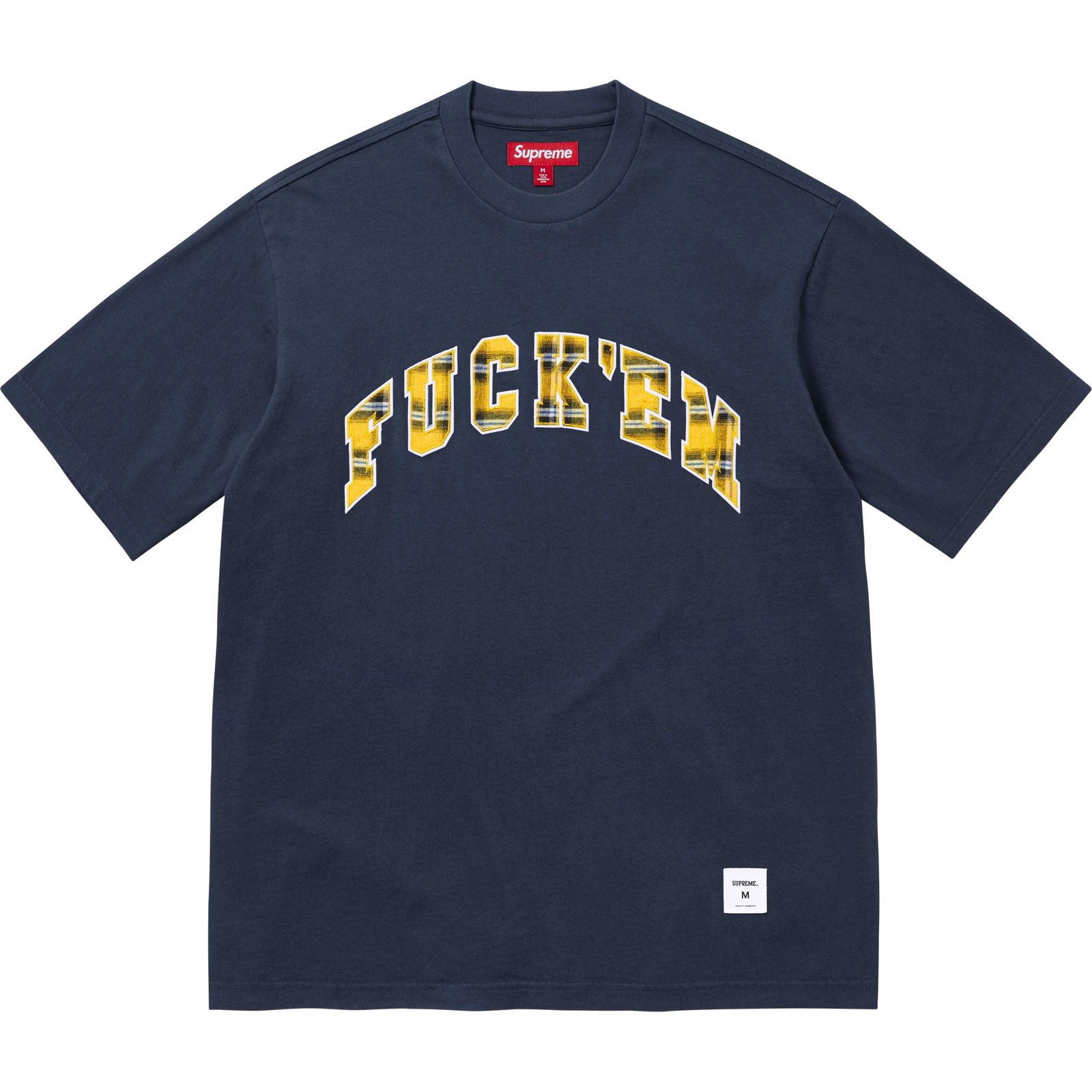 Fuck Em Plaid S/S Top