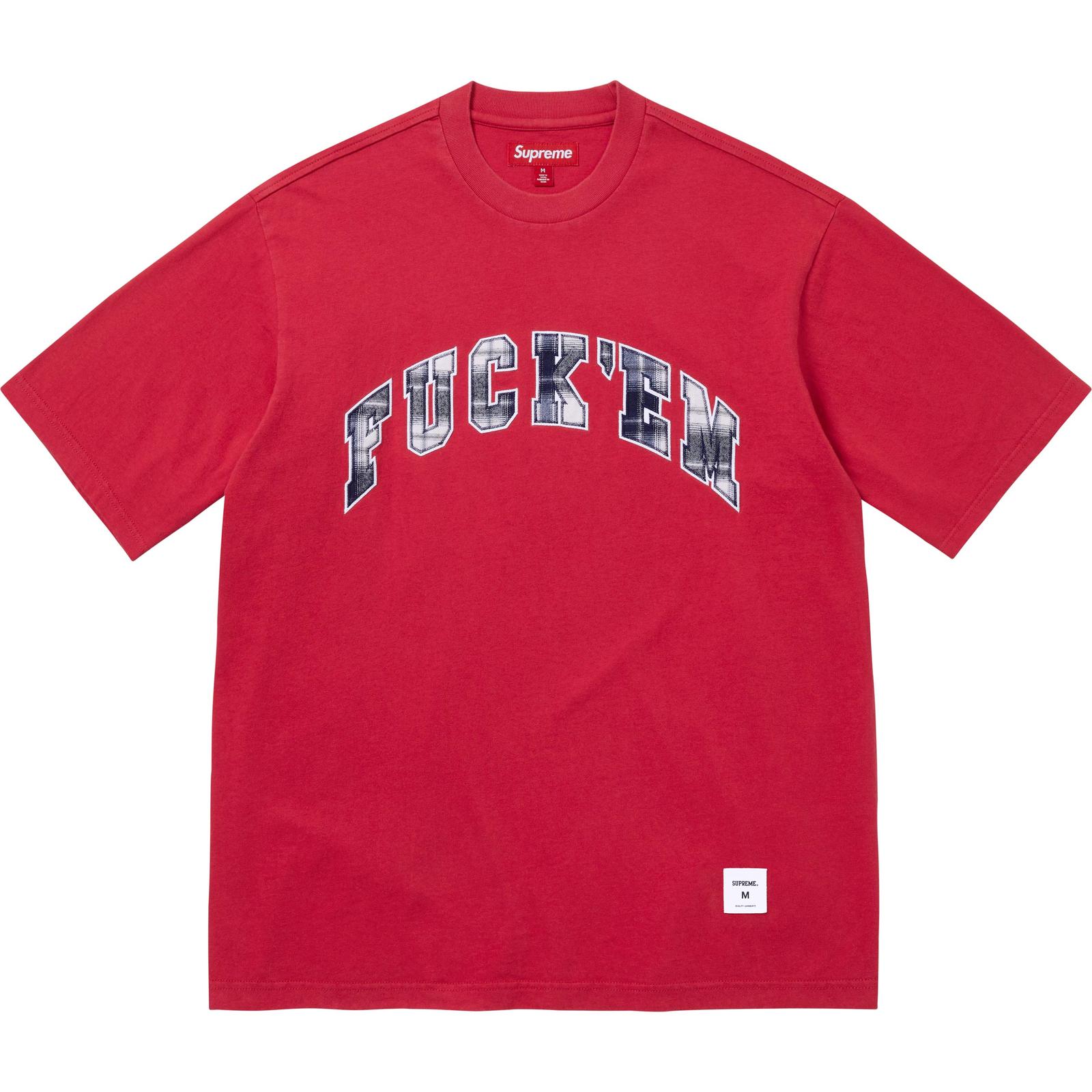 Fuck Em Plaid S/S Top