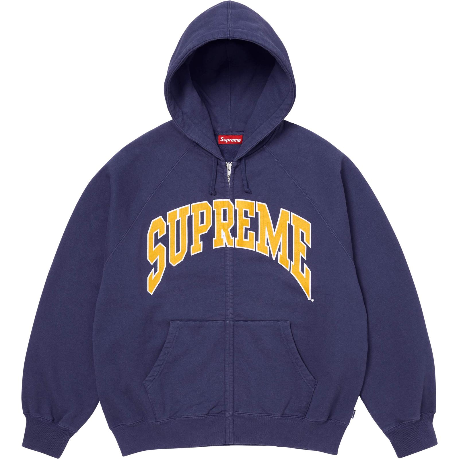 Cracked Raglan Zip Up Hooded Sweatshirt