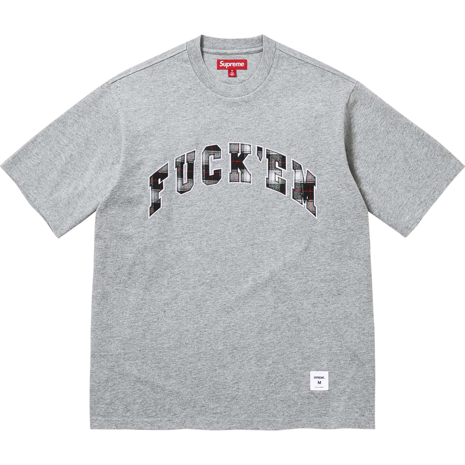 Fuck Em Plaid S/S Top