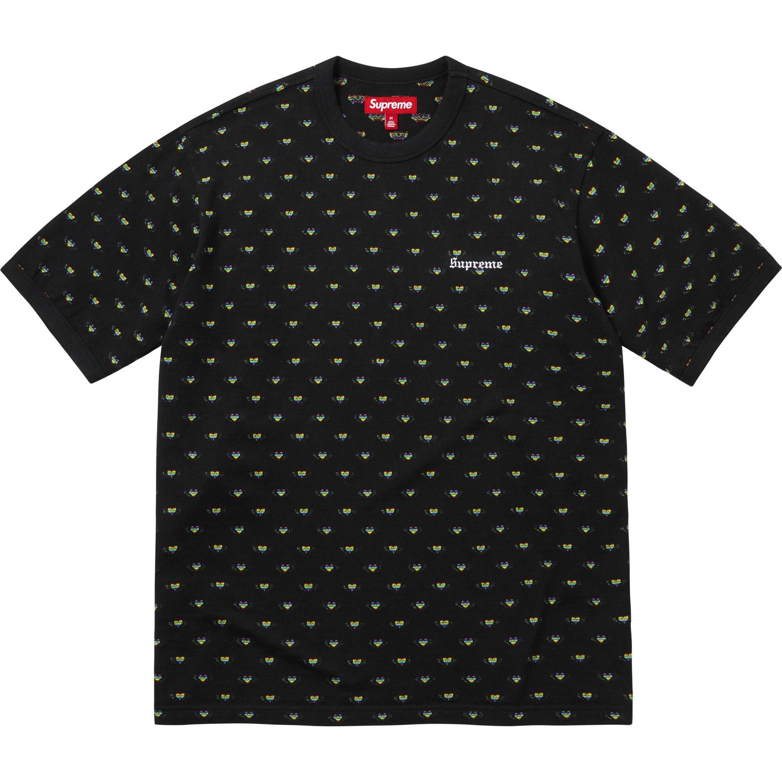 Hearts Intarsia Ringer Tee